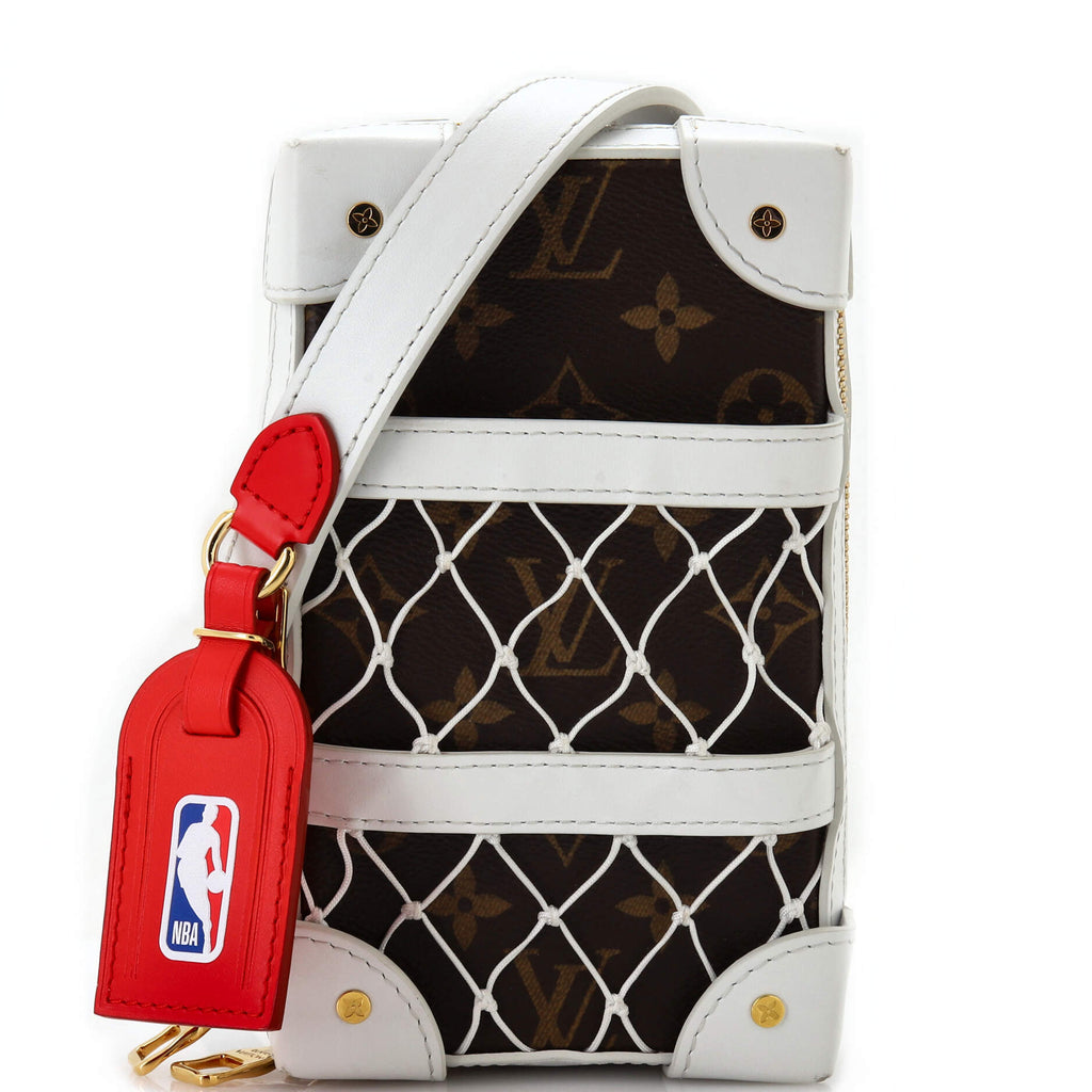 Louis Vuitton x NBA Soft Trunk Phone Box Monogram Canvas Brown 2330793
