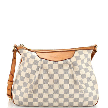 Louis Vuitton Siracusa Handbag Damier PM