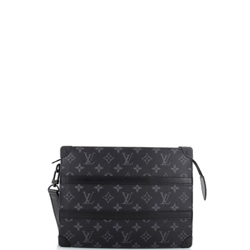 Louis Vuitton Trunk Pouch Monogram Eclipse Canvas