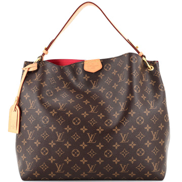 Louis Vuitton Graceful Handbag Monogram Canvas MM