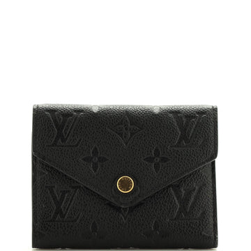 Louis Vuitton Victorine Wallet Monogram Empreinte Leather