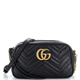 Gucci GG Marmont Shoulder Bag Matelasse Leather Small