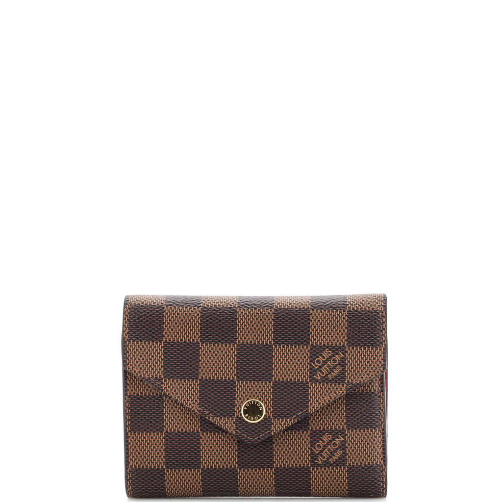 Victorine leather wallet