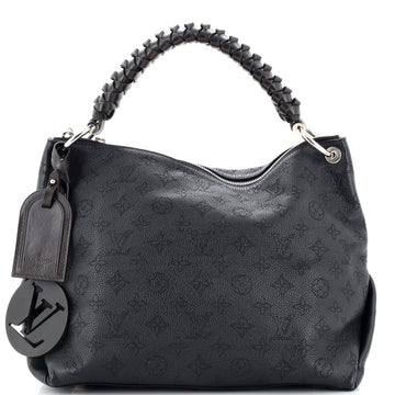 Louis Vuitton Braided Handle Beaubourg Hobo Mahina Leather MM