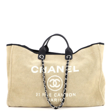 Chanel Deauville Tote Canvas XL