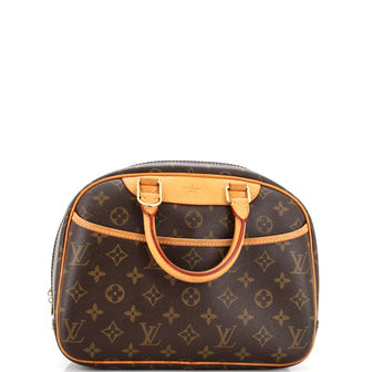 Louis Vuitton Trouville Handbag Monogram Canvas