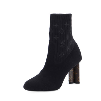 Louis Vuitton Women's Silhouette Ankle Boots Stretch Fabric
