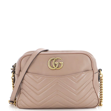 Gucci GG Marmont Shoulder Bag Matelasse Leather Medium