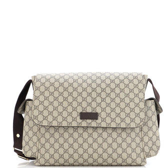 Gucci Diaper Bag GG Coated Canvas