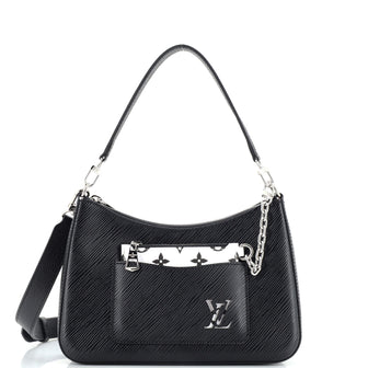 Louis Vuitton EPI Marelle Bag, Black, One Size