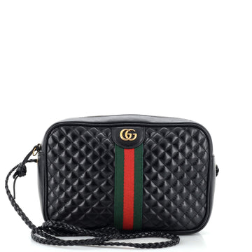 Gucci Trapuntata Camera Bag Quilted Leather Small