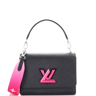 Louis Vuitton Twist Strap Top Handle Bag Epi Leather MM