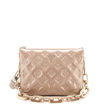 Louis Vuitton Coussin Bag Monogram Embossed Lambskin BB