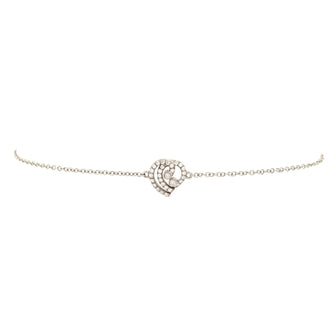 Tiffany & Co. Enchant Heart Bracelet Platinum with Diamonds