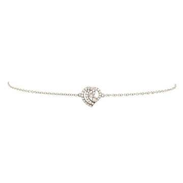 Tiffany & Co. Enchant Heart Bracelet Platinum with Diamonds