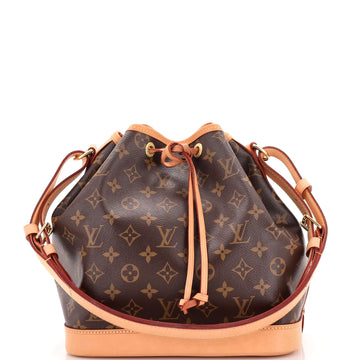 Louis Vuitton Petit Noe NM Handbag Monogram Canvas