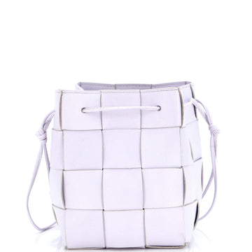 Bottega Veneta Cassette Bucket Bag Maxi Intrecciato Leather Small