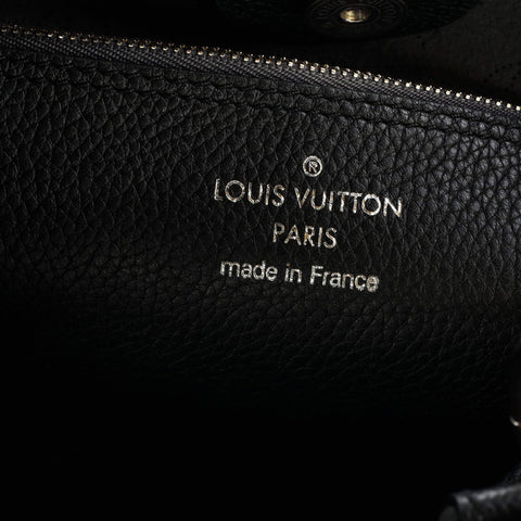 Louis Vuitton Carmel Hobo Mahina Leather Black 2333891