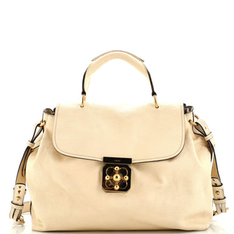 Chloe Elsie Convertible Satchel Leather Medium