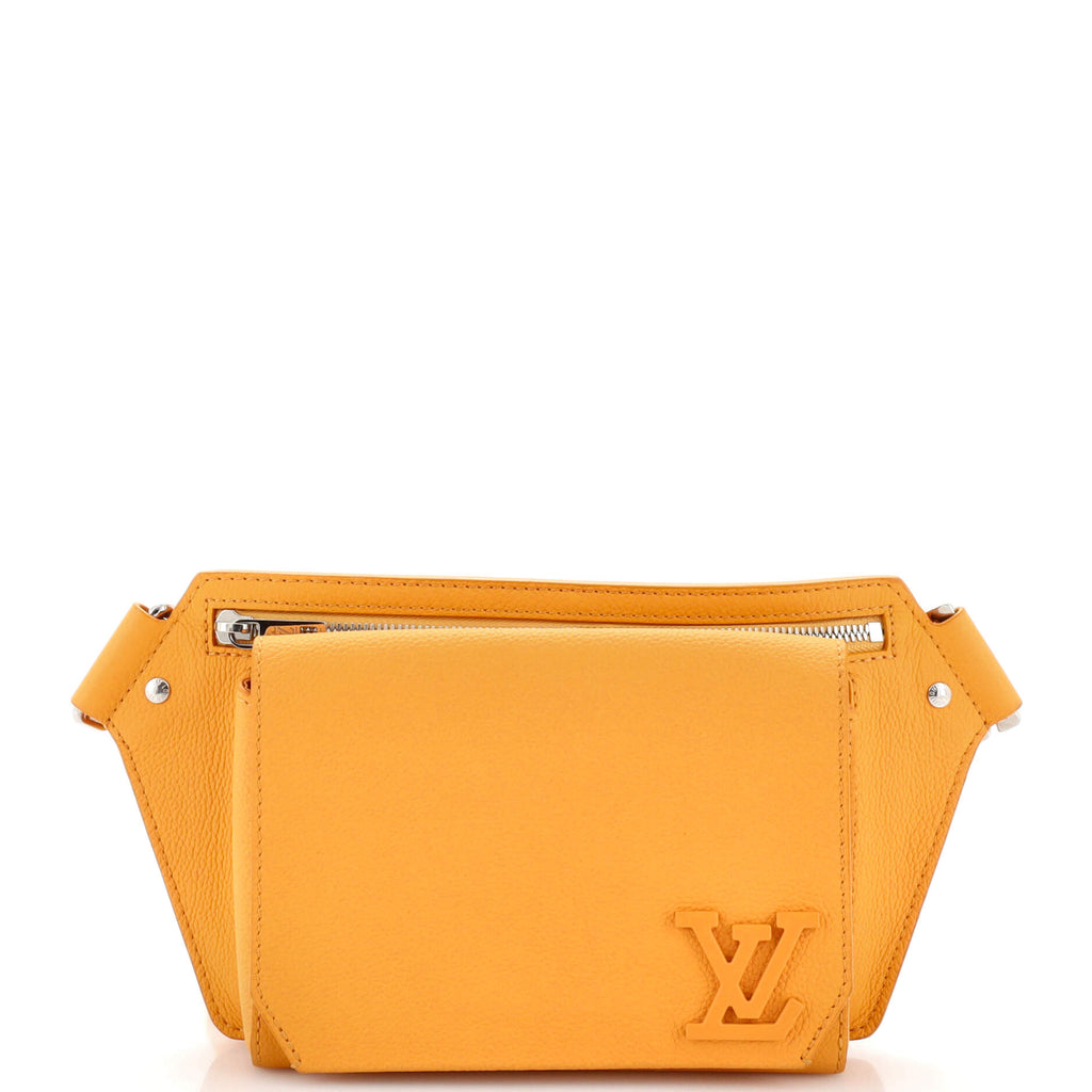 Louis Vuitton Aerogram Takeoff Sling Bag Leather Yellow