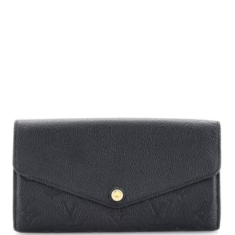 Louis Vuitton Sarah Wallet NM Monogram Empreinte Leather