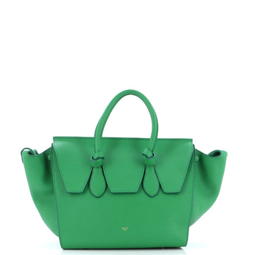 Celine Tie Knot Tote Grainy Leather Small