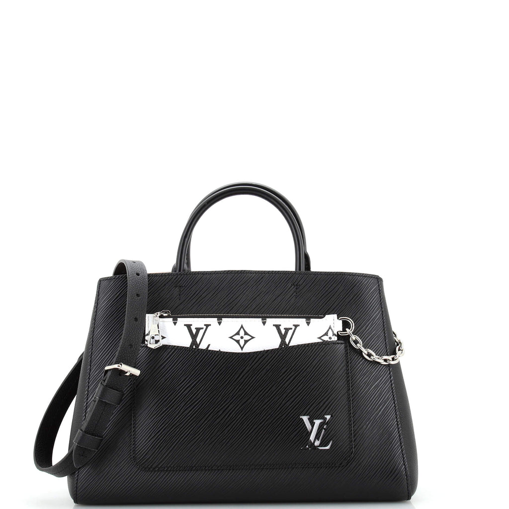 Louis Vuitton Marelle Tote EPI Leather mm Black