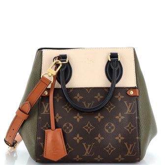 Louis Vuitton Fold Tote Monogram Canvas and Leather PM Brown 233431115