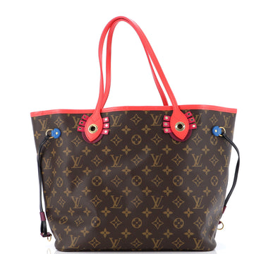 Louis Vuitton Neverfull NM Tote Limited Edition Totem Monogram Canvas MM