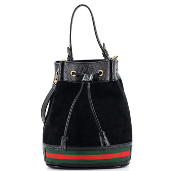Gucci Ophidia Bucket Bag Suede Small