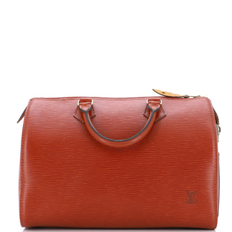 Louis Vuitton Speedy Handbag Epi Leather 30