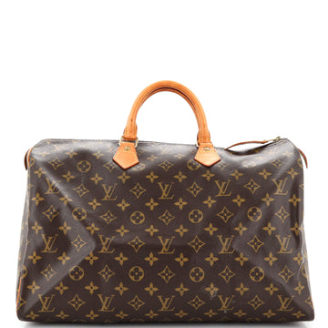 Louis Vuitton Speedy Handbag Monogram Canvas 40