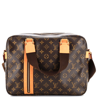 Louis Vuitton Sac Bosphore Handbag Monogram Canvas Brown
