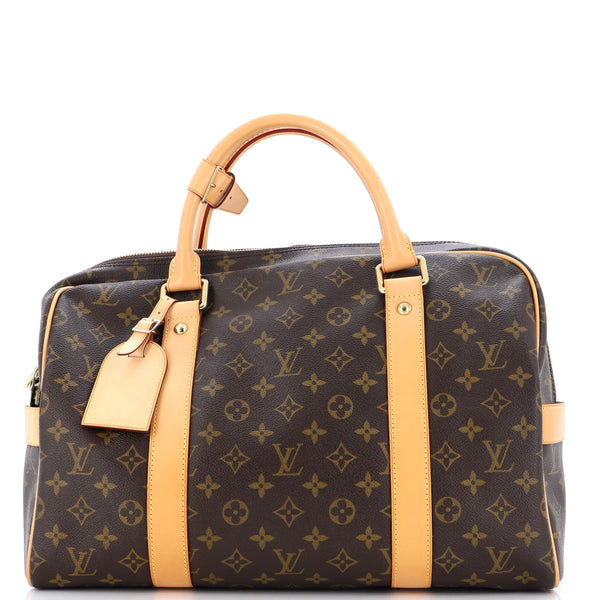 Louis Vuitton Carryall Handbag Monogram Canvas Brown