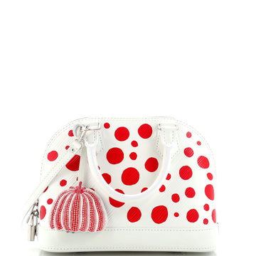 Louis Vuitton Alma Handbag Yayoi Kusama Infinity Dots Epi Leather BB