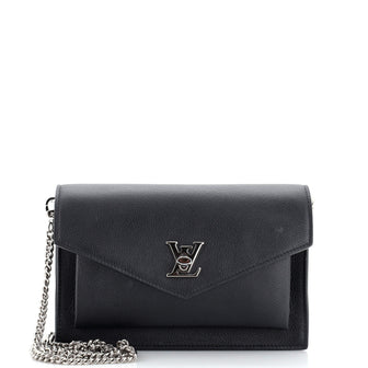 Louis Vuitton My Lockme Chain Pochette Black