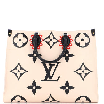 Louis Vuitton Limited Edition Crafty Giant Monogram Onthego GM Tote