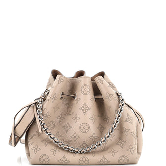 Louis Vuitton, Bags, Louis Vuitton Bella Bucket Bag Mahina Leather  Neutral