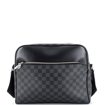Louis Vuitton Dayton Reporter Pm Damier Graphite Shoulder Bag