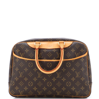 Louis Vuitton Deauville Handbag Monogram Canvas