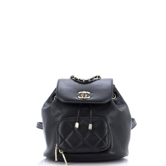 Chanel Business Affinity Backpack Caviar Mini Black 233431398