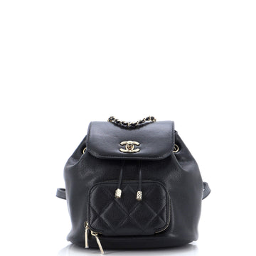 Chanel Business Affinity Backpack Caviar Mini