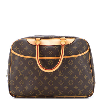 Louis Vuitton Deauville Handbag Monogram Canvas