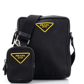 Prada Re-Edition Front Pocket Messenger Bag Tessuto Small