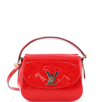 Louis Vuitton Pasadena Handbag Monogram Vernis
