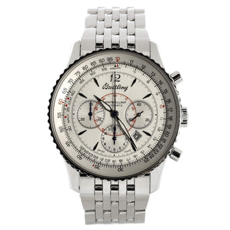 Breitling Navitimer Montbrillant Chronograph Automatic Watch Stainless Steel 38