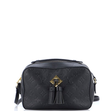 Louis Vuitton Saintonge Handbag Monogram Empreinte Leather