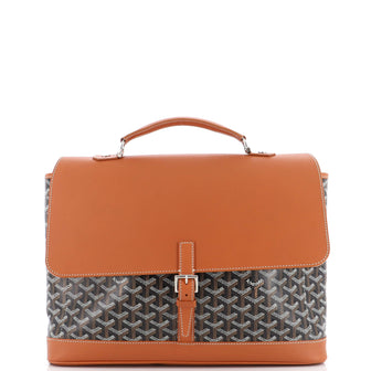 Goyard Citadin Messenger Briefcase Coated Canvas