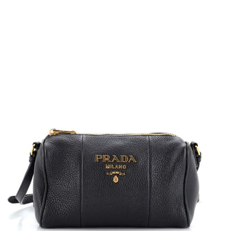 Prada Barrel Crossbody Bag Vitello Phenix Mini