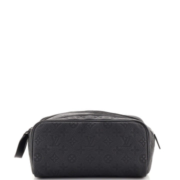 Louis Vuitton Dopp Kit Toiletry Pouch Taurillon Monogram Leather